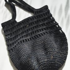 AŻUROWA TORBA - SIATKA