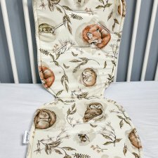 wkładka do wózka bawełna siatka 3d