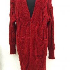 ZARA -  DŁUGI SWETER/PŁASZCZ