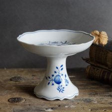 Mała patera porcelanowa, wzór cebulowy