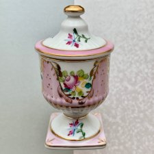 Amforka ❀ڿڰۣ❀ Brabancki urok złoconej porcelany ❀ڿڰۣ❀ Ręcznie malowana