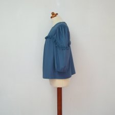 bawełniana niebieska bluzka M/L