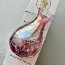 Glassware Friendship Reed Diffuser or Bud Vase ❤ ARTISTIC GLASS ❤ HAND MADE GLASS   ❤ Dyfuzor zapachowy i wazonik w jednym, w bajecznych kolorach