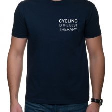 Koszulka męska. Cycling is the best therapy