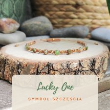 Bransoletka Lucky One z unakitem