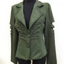 CASA  MADE IN ITALY  -  DZIANINOWA MARYNARKA