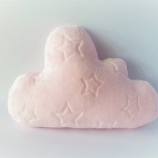 Różowa chmurka poduszka