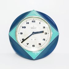 Ceramiczny zegar ścienny Junghans, Niemcy, lata 70.