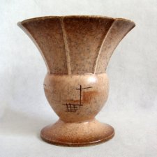 wazon-Art Deco-Spritzdekor