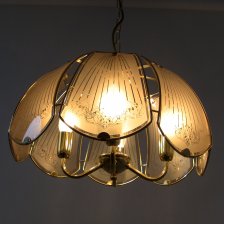 Lampa wisząca Massive, lata 80.