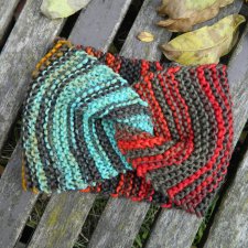 100% WOOL OPASKA MELANŻ * WEŁNA WEŁNIANA * WĘZEŁ *