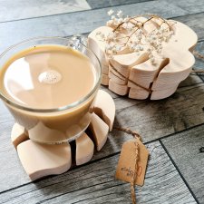 Podstawki pod kubek filiżanke monstera