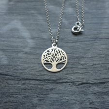 Naszyjnik Drzewko Szczęścia, Drzewo, srebro 925