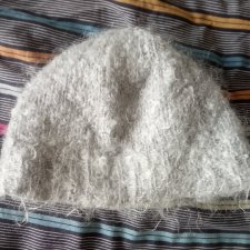 czapka wełniana wełna mohair