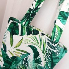Botaniczna torba w liście