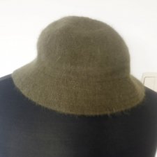 kapelusz czapka wełniana angora