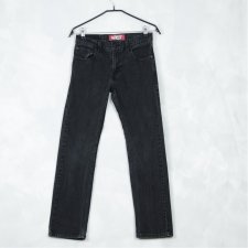 Ciemnoszare jeansy Levi's 511 skinny 27x27