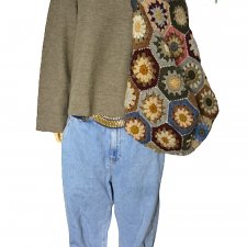 ELEMENTE CLEMENTE PREMIUM PUDEŁKOWY SWETER OVERSIZE