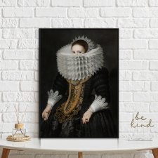 Plakat Obraz Nieśmiała Lady 30x40 cm