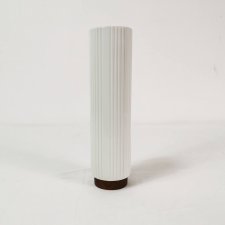 Minimalistyczny porcelanowy wazon, Dania, lata 70.
