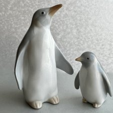 Pingwiny ❀ڿڰۣ❀ Urocze figurki porcelanowe ❀ڿڰۣ❀