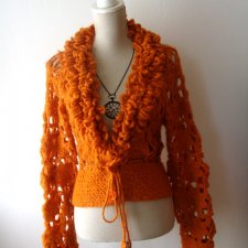 ZENIA -  AŻUROWY SWETER