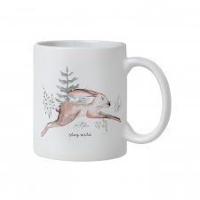 kubek. leśne przygody. zając