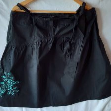 Czarna krótka spódnica L (40)