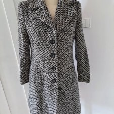 Płaszcz Dorothy Perkins, Rozmiar 38, pepitka