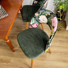 krzesła tapicerowane z otworem loft industrial
