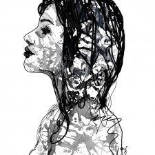 HER - plakat 60x90 cm