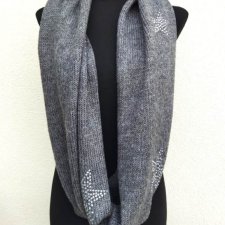 PIECES - SZARY KOMIN