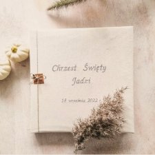 Album- Pamiątka chrztu z datą