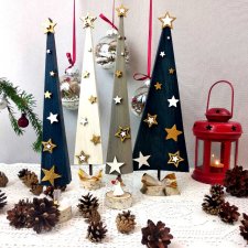 Choinki dekoracyjne – ozdoba bożonarodzeniowa (1)