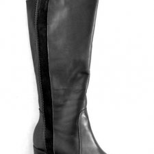 VENEZIA - ELEGANCKIE SKÓRZANE  KOZAKI