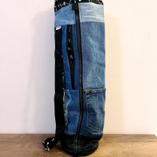 Duża jeansowa torba na matę do jogi GOYA
