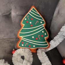 Poduszka świąteczna piernik Choinka Boże Narodzenie