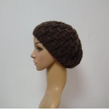 SIX* beret brązowy