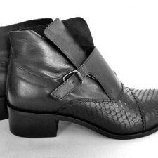 HIP ANKLE BOOT  -  SKÓRZANE BOTKI (REZERWACJA)