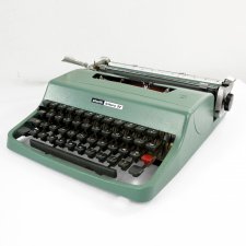 Walizkowa maszyna do pisania, Olivetti Lettera 32, Hiszpania, lata 60.