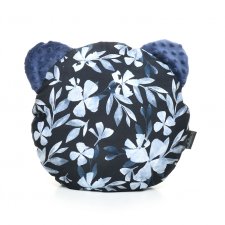 Poduszka MIŚ podusia przytulanka | blue flowers