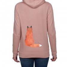 Bluza damska z lisem. i love forest / dwustronny nadruk