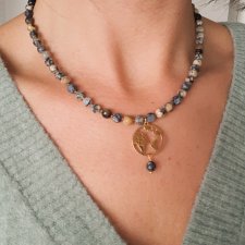 Naszyjnik z jaspisów oceanicznych