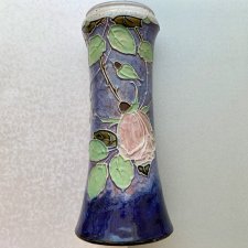 Arts and Crafts, 20th century ❤ Antique Royal Doulton England ~ L.B Artist Lambeth Ceramic Vase ❤ Piękny
