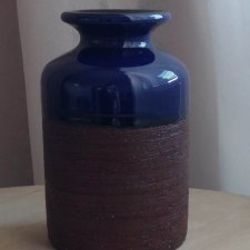 Vintage wazon ceramiczny lata 60/70 ceramika artystyczna