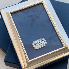 Luxury Carrs Sheffield  - Ramka Genuine Silver Plated ❀ڿڰۣ❀ Nowa w pudełku