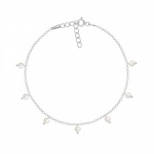 BRANSOLETKA z perełkami SWAROVSKIEGO - PEARLY CHIC