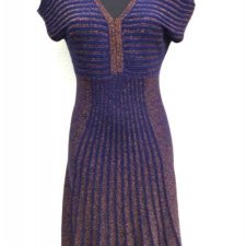 PAPAYA  - DZIANINOWA SUKIENKA (REZERWACJA)