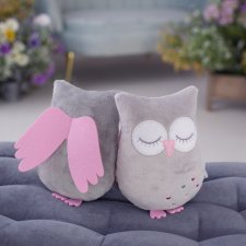 Sowa sówka zabawka przytulanka maskotka podusia