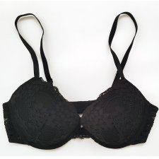 H&M koronkowy biustonosz push-up 80B Hv208